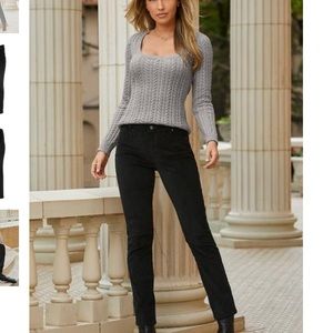 Boston Proper Velvet High Rise Five Pocket Pant size 10 Brand New 💓Firm Price💓